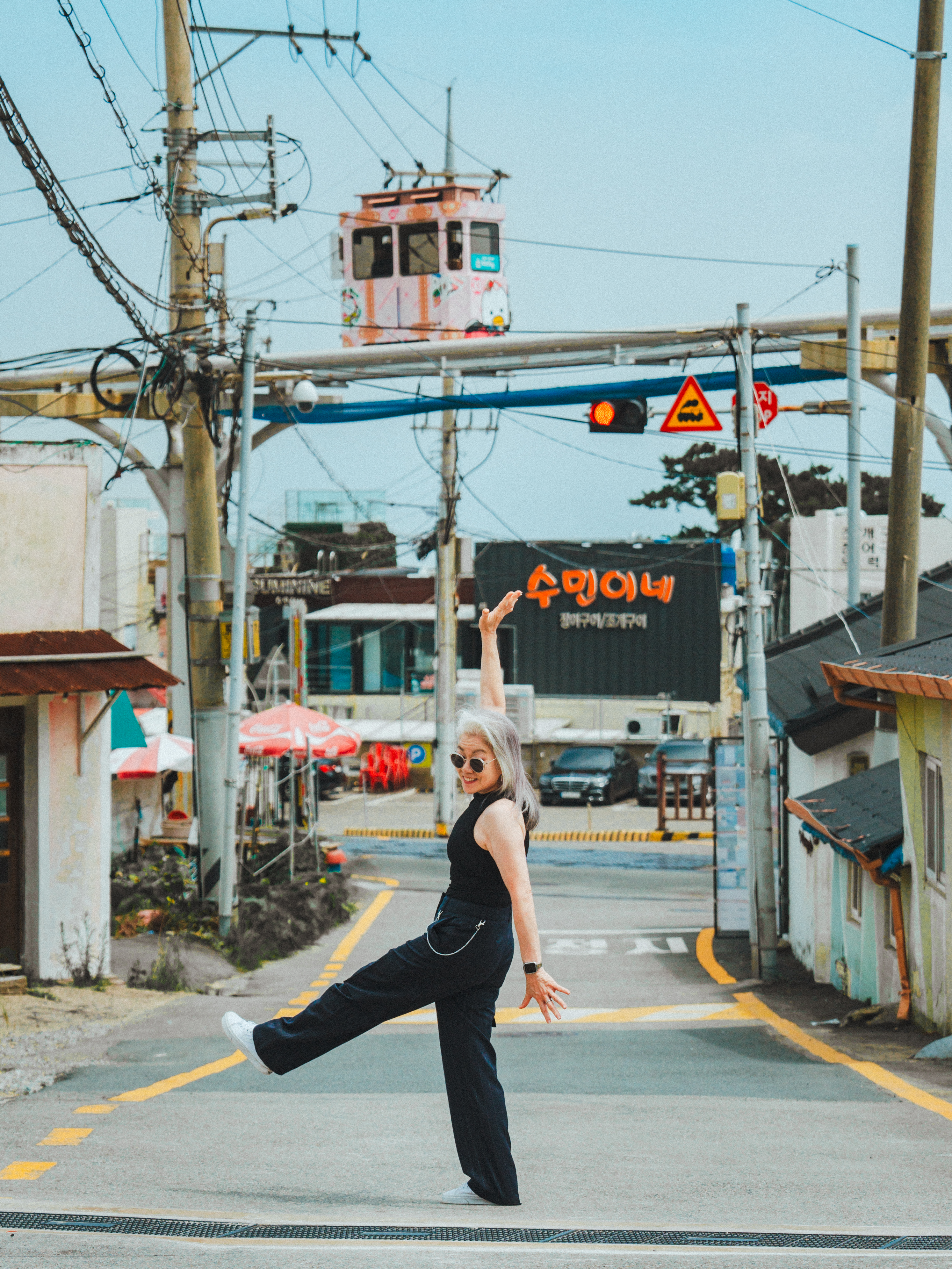 Kat Turner in East Busan, Korea